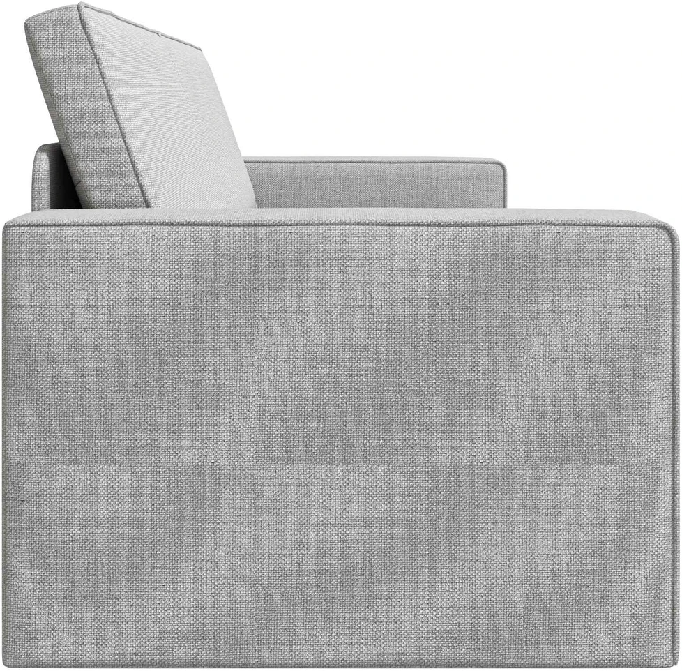 Sofa lova Debesų pilka 245 x 78 x 77 cm audinys