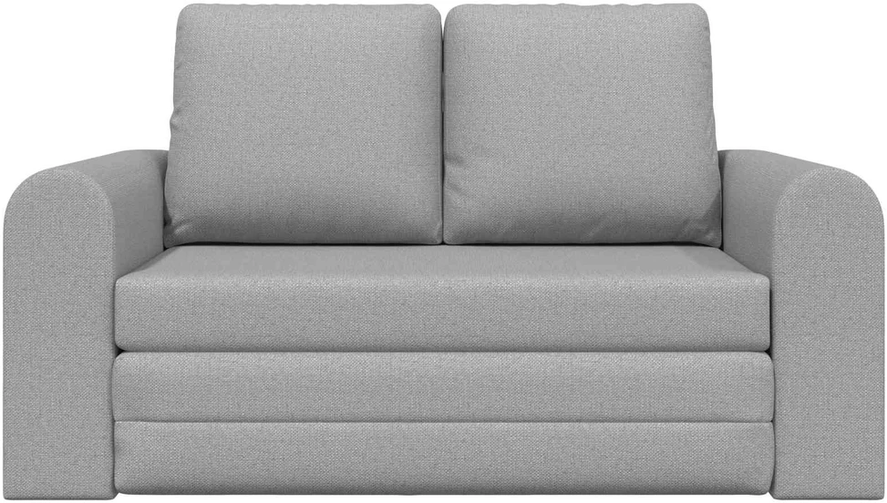 Sofa lova Debesų pilka 148 x 71 x 83 cm audinys