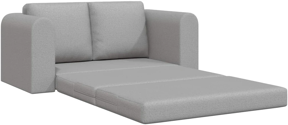 Sofa lova Debesų pilka 148 x 71 x 83 cm audinys