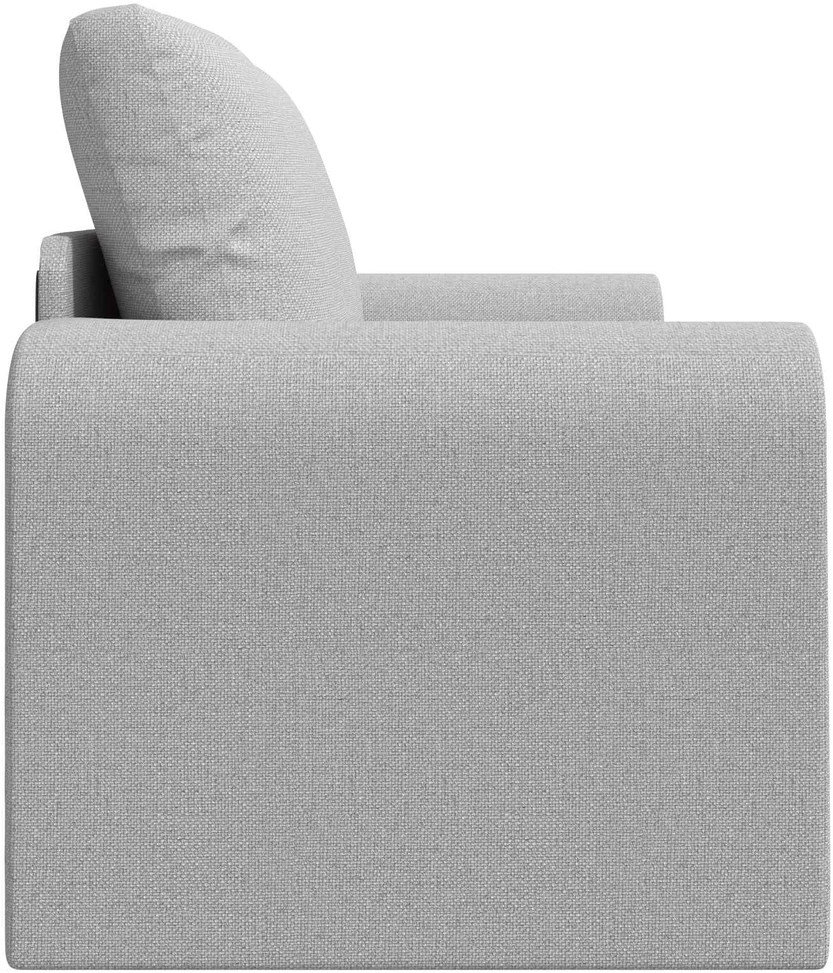 Sofa lova Debesų pilka 148 x 71 x 83 cm audinys