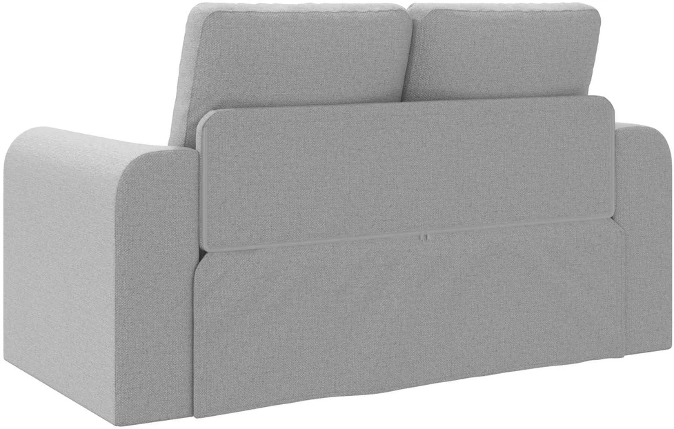Sofa lova Debesų pilka 148 x 71 x 83 cm audinys