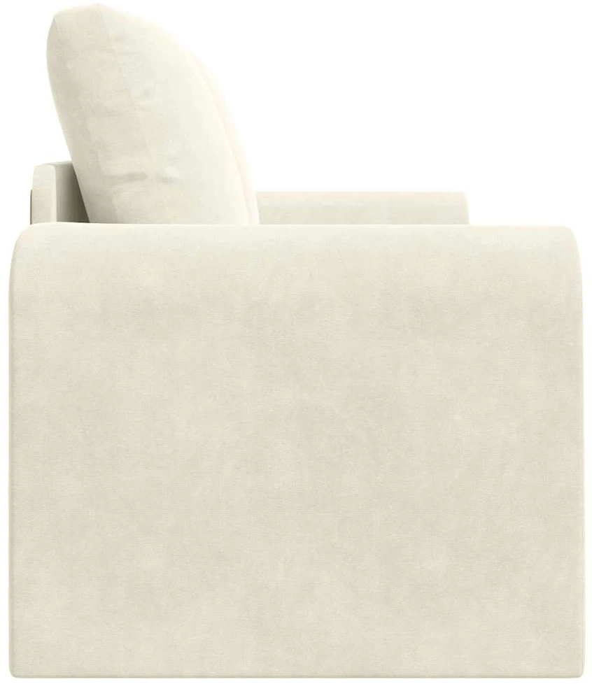 Sofa lova Kreminė 148 x 71 x 83 cm Aksomas