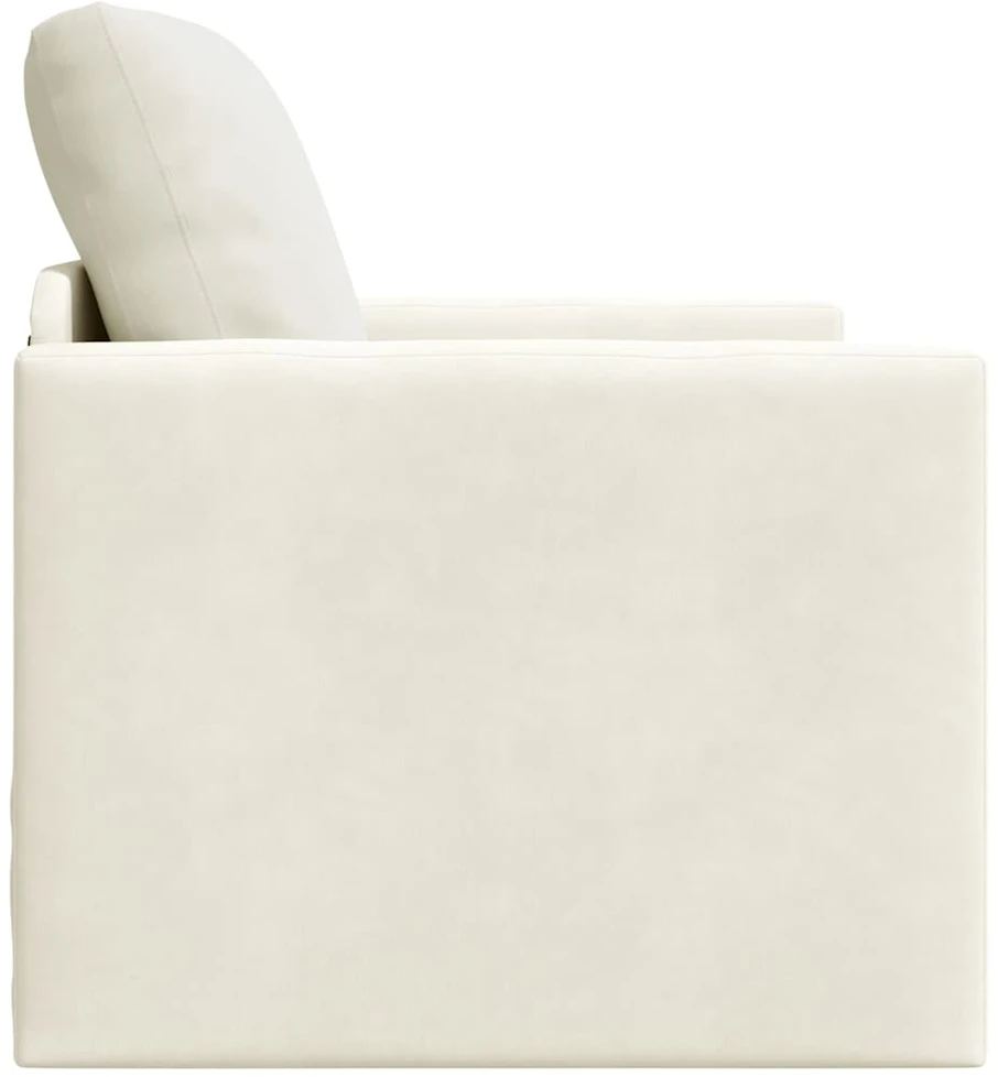 Sofa lova Kreminė 74 x 77 x 81 cm Aksomas