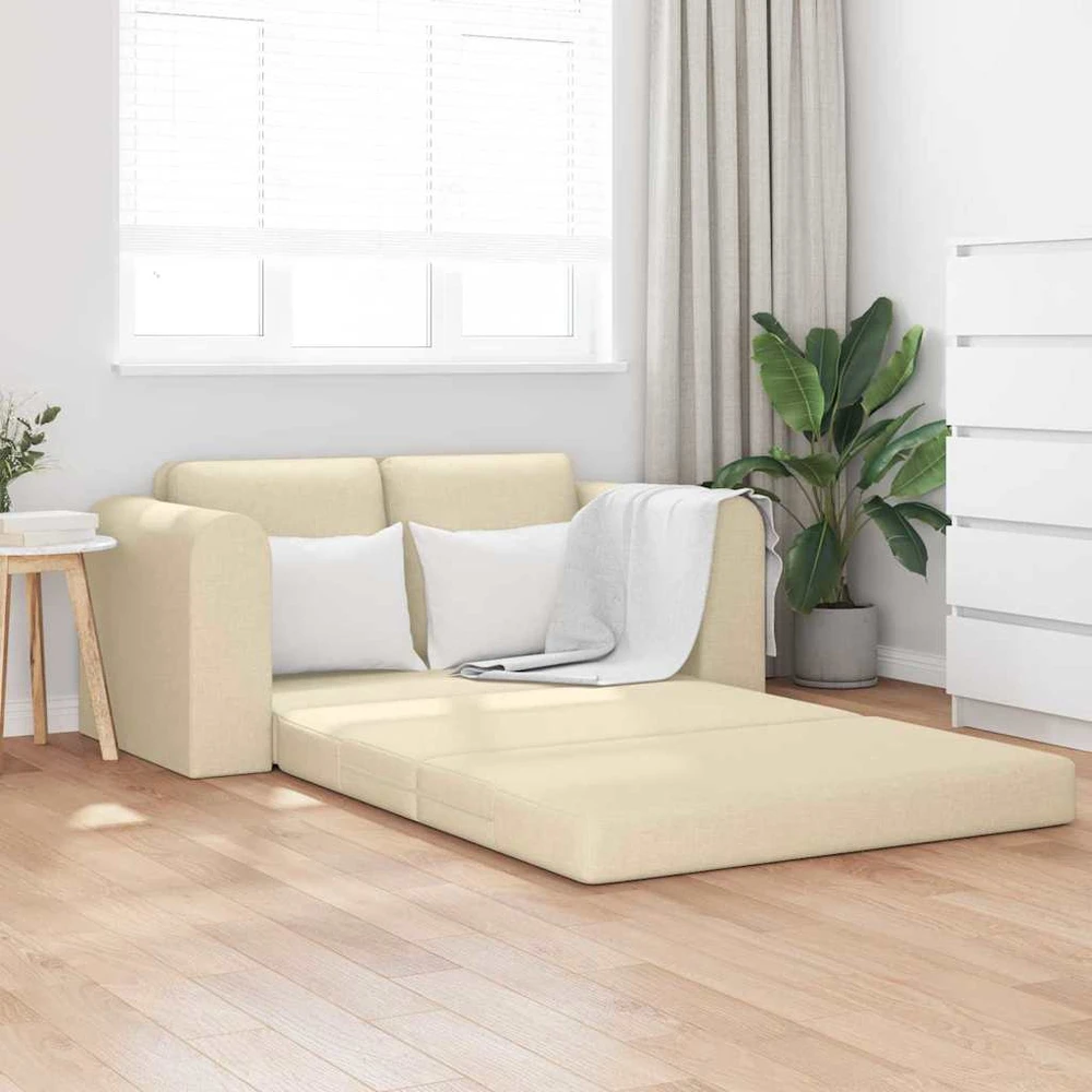 Sofa lova Kreminė 148 x 71 x 83 cm audinys
