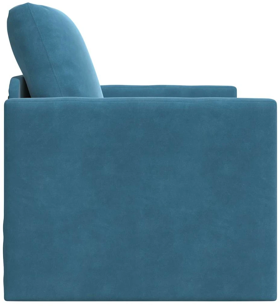 Sofa lova Mėlyna 74 x 77 x 81 cm Aksomas