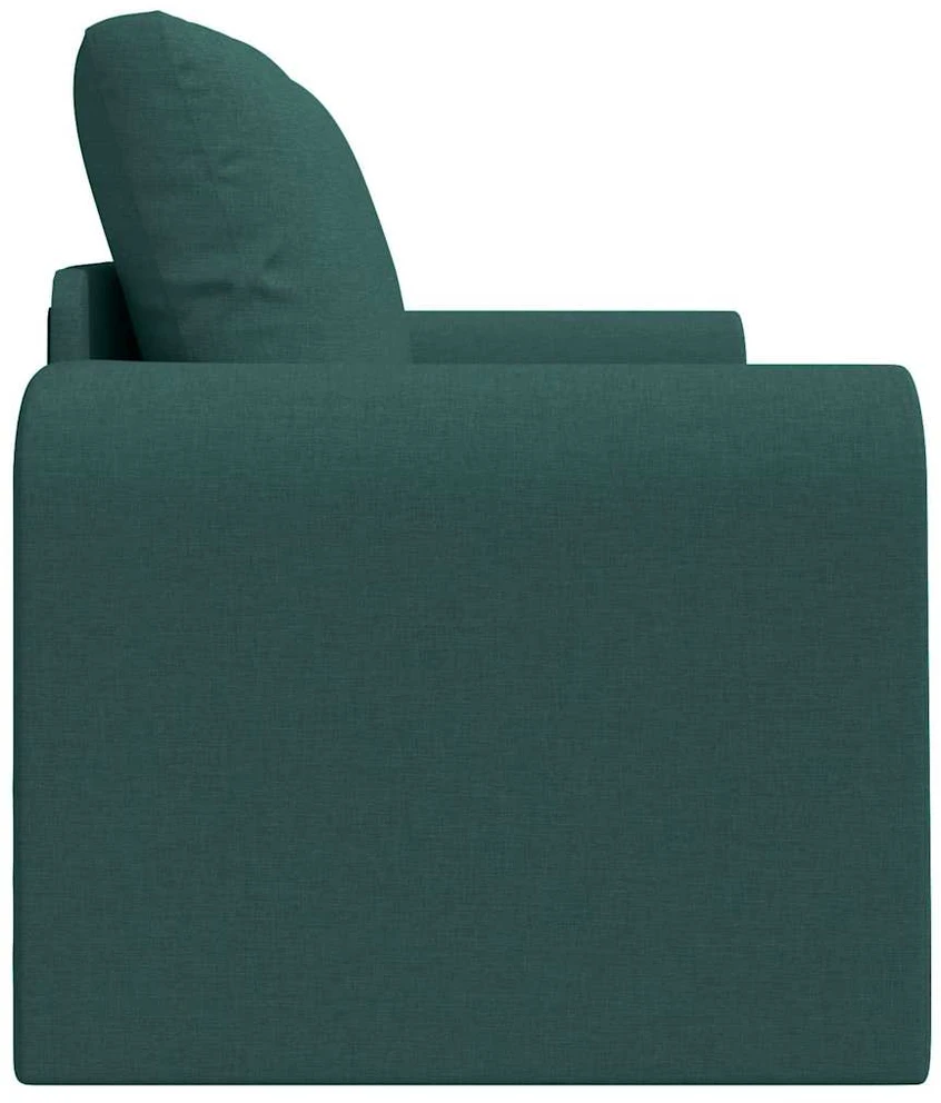 Sofa lova Tamsiai žalia 148 x 71 x 83 cm audinys