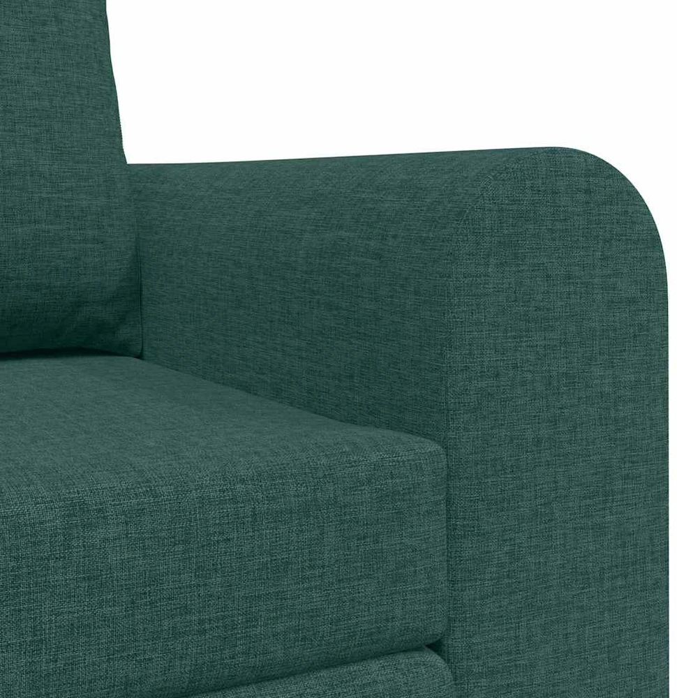 Sofa lova Tamsiai žalia 148 x 71 x 83 cm audinys