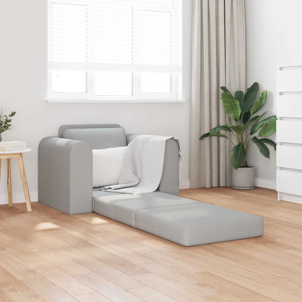 Sofa lova Debesų pilka 98 x 71 x 83 cm audinys