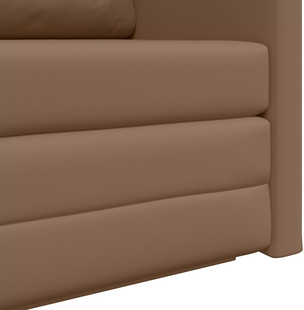 Sofa lova Kapučino 124 x 71 x 78 cm Dirbtinė Oda