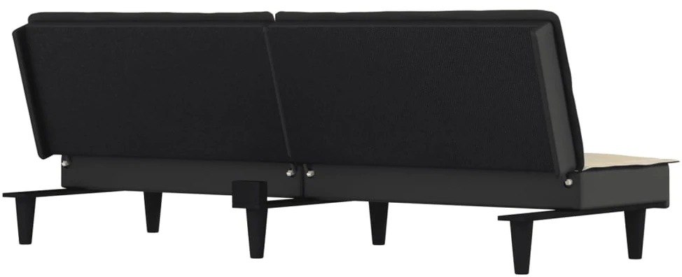 Sofa-lova, kreminės spalvos, audinys