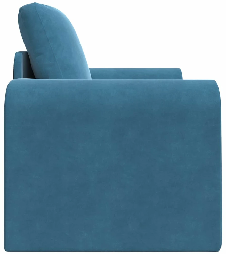 Sofa lova Mėlyna 98 x 71 x 83 cm Aksomas