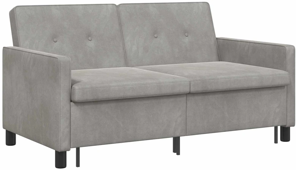 Sofa lova Šviesiai pilka 154 x 94,5 x 80,5 cm Audinys