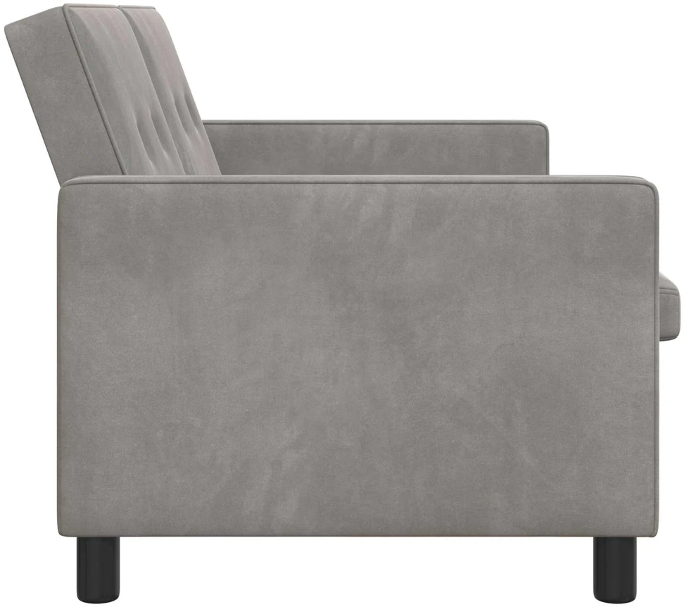 Sofa lova Šviesiai pilka 154 x 94,5 x 80,5 cm Audinys