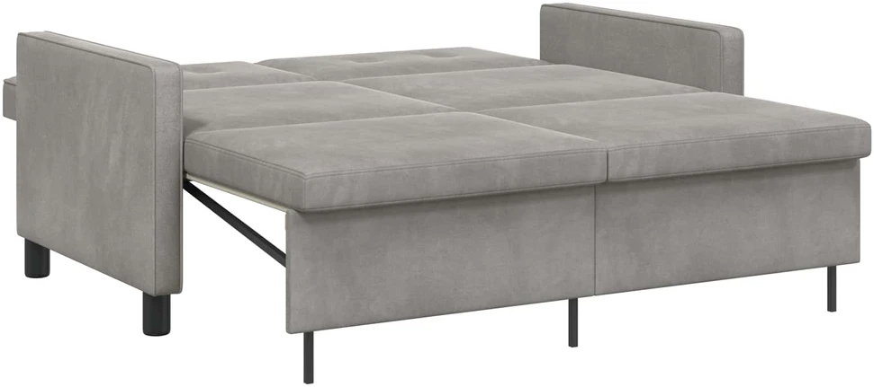 Sofa lova Šviesiai pilka 154 x 94,5 x 80,5 cm Audinys