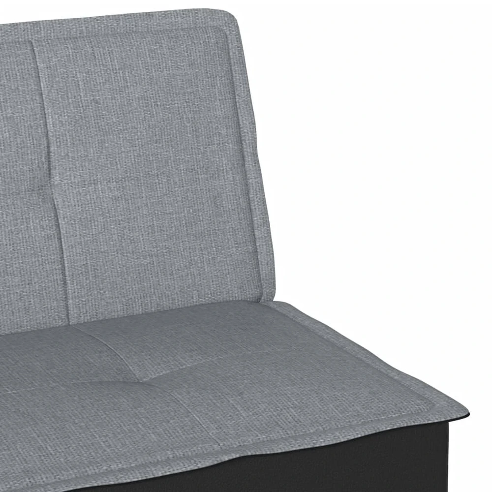 Sofa-lova, šviesiai pilkos spalvos, audinys