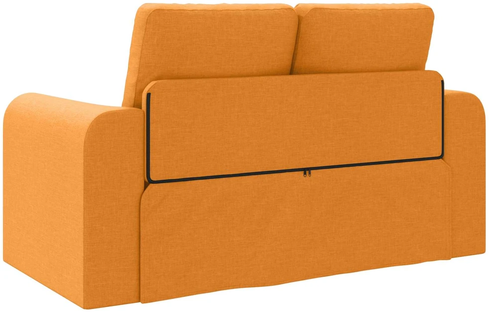 Sofa lova Tamsiai geltona 148 x 71 x 83 cm audinys