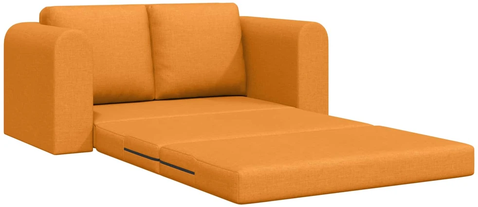 Sofa lova Tamsiai geltona 148 x 71 x 83 cm audinys