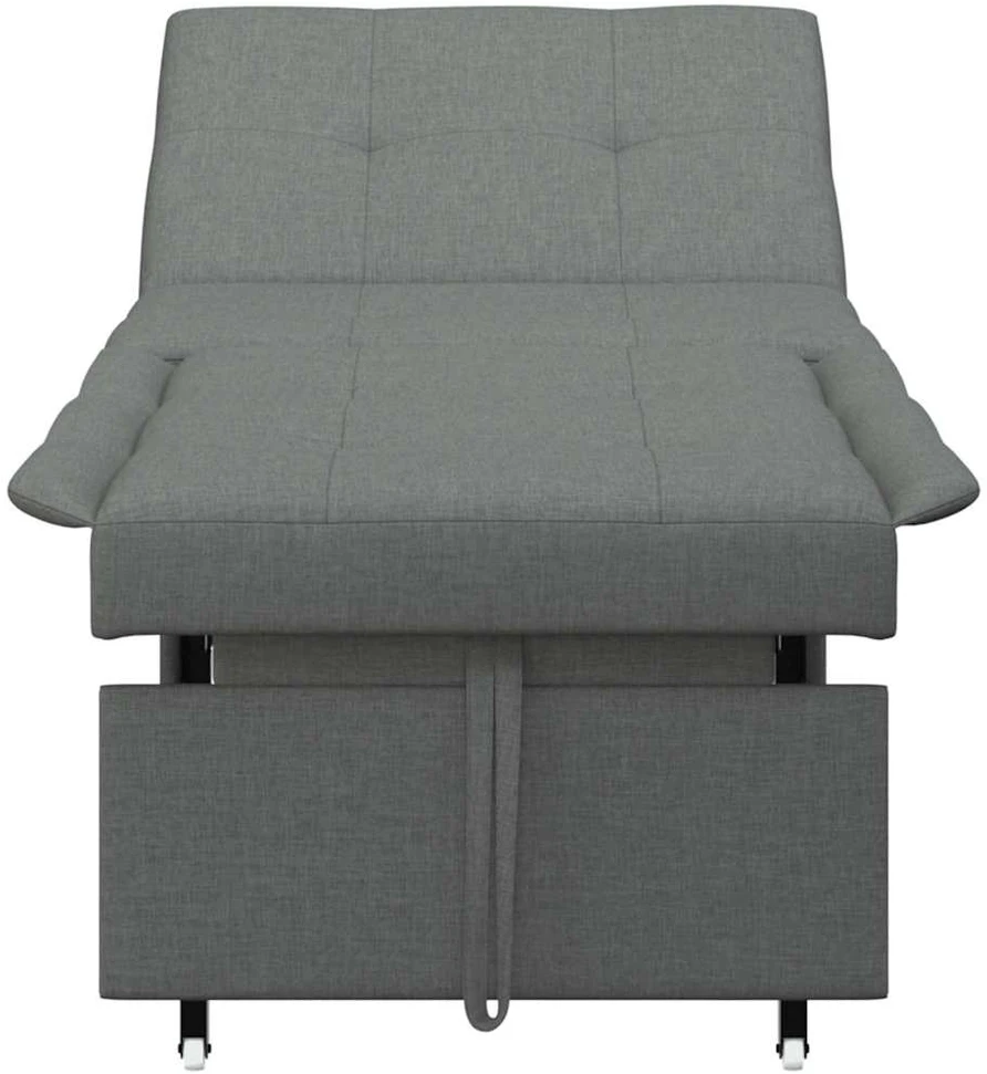 Sofa lova Tamsiai pilka 194 x 50 x 82 cm fanera