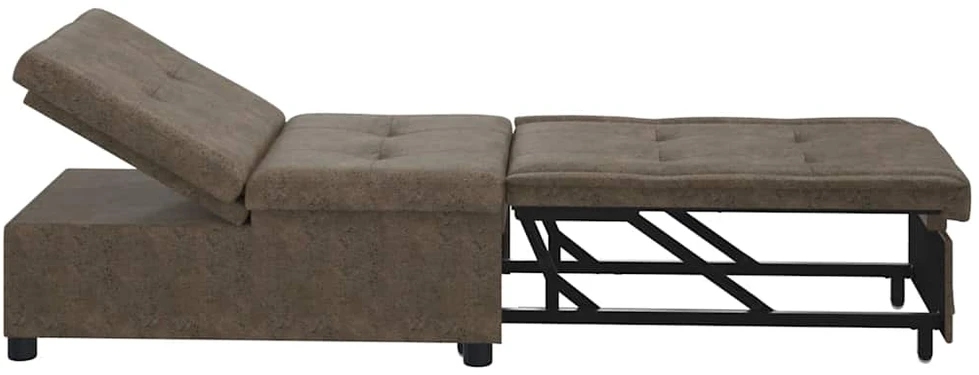 Sofa lova Tamsiai pilka 194 x 67 x 82 cm Huahua audinys