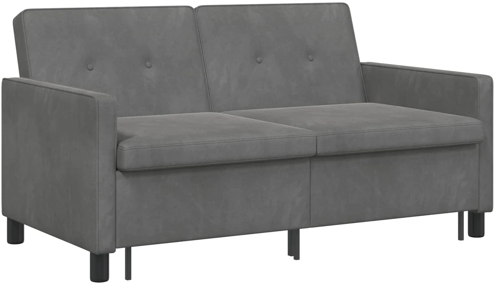 Sofa lova Tamsiai pilka Audinys
