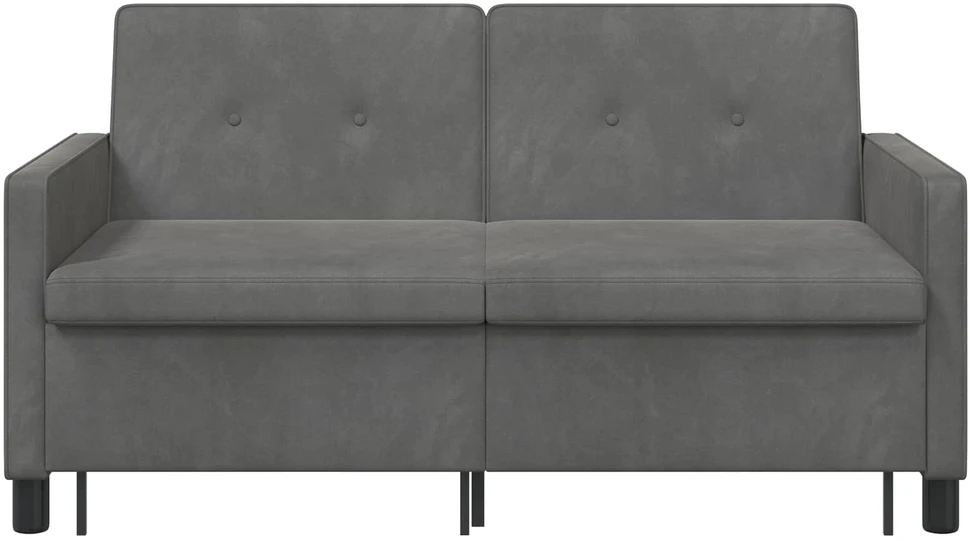 Sofa lova Tamsiai pilka Audinys