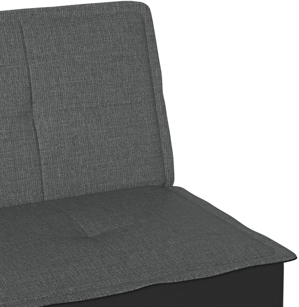 Sofa-lova, tamsiai pilkos spalvos, audinys