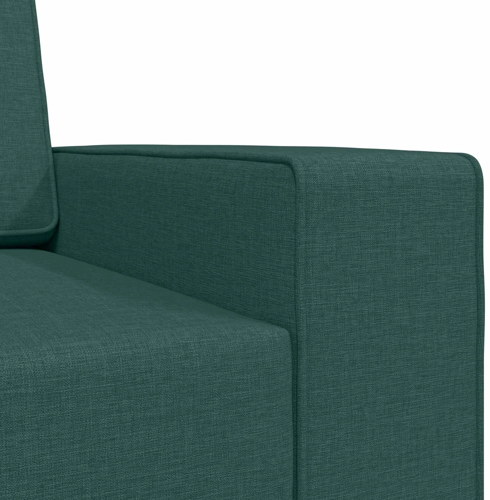 Sofa lova Tamsiai žalia 245 x 78 x 77 cm audinys