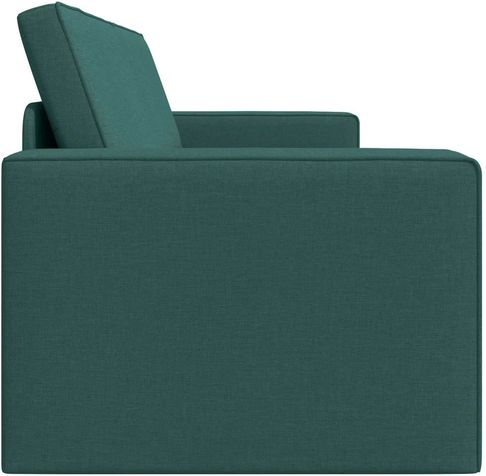 Sofa lova Tamsiai žalia 245 x 78 x 77 cm audinys