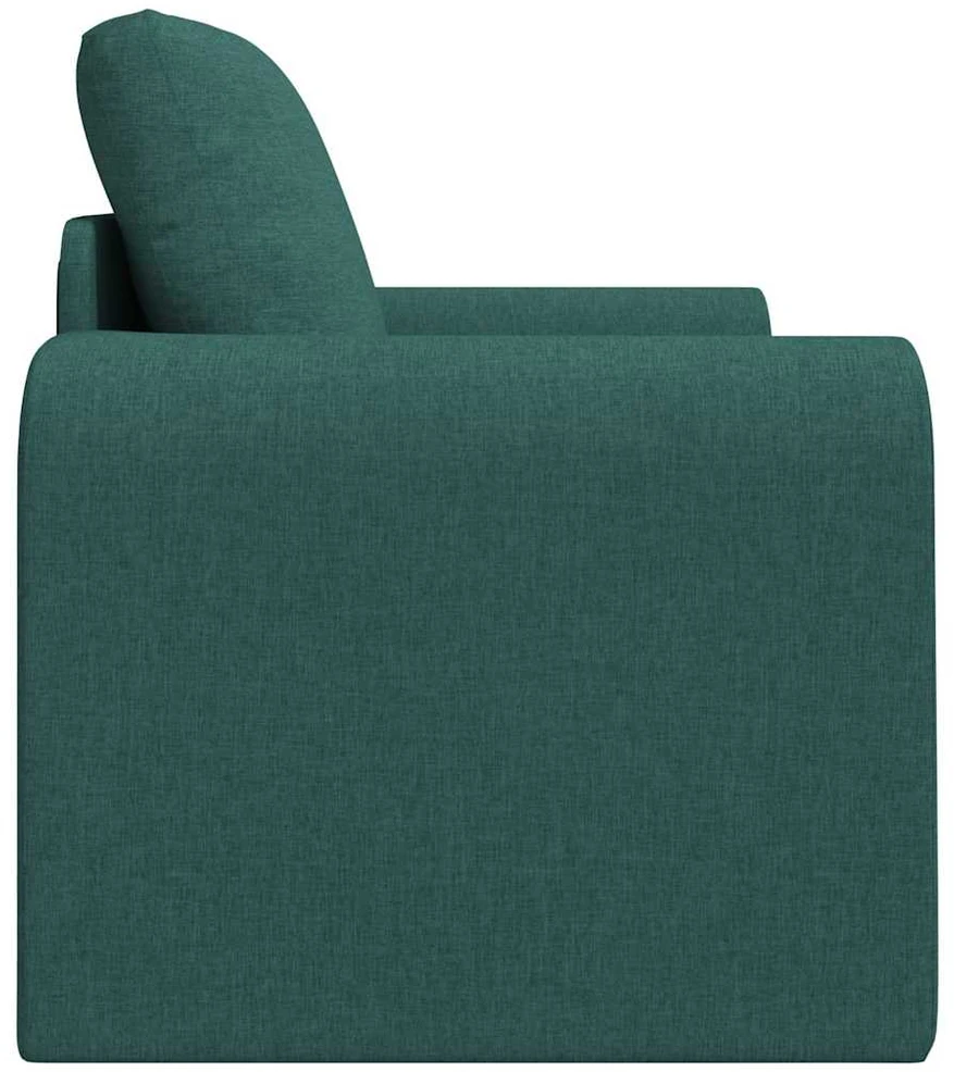 Sofa lova Tamsiai žalia 98 x 71 x 83 cm audinys