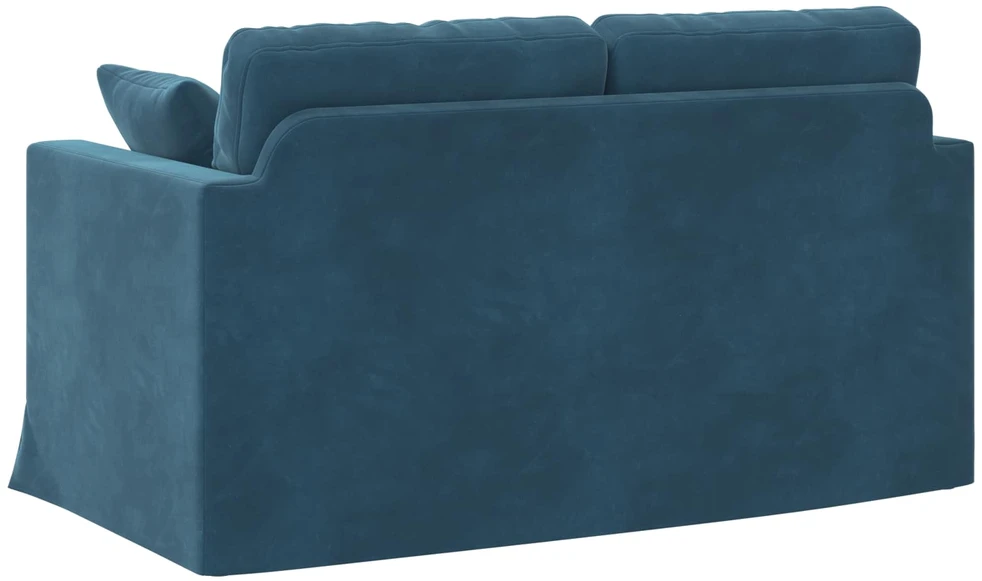 Sofa Mėlyna 138 x 78 x 80 cm Aksomas