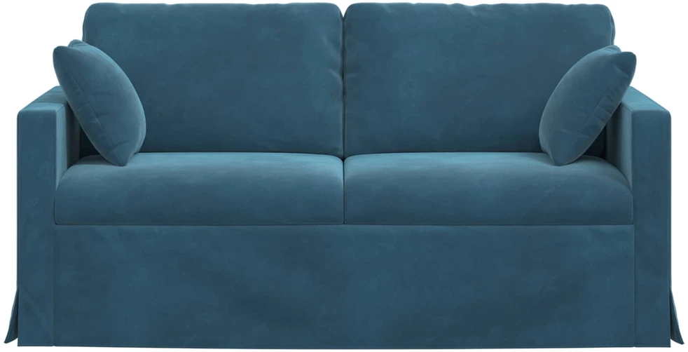 Sofa Mėlyna 158 x 78 x 80 cm Aksomas