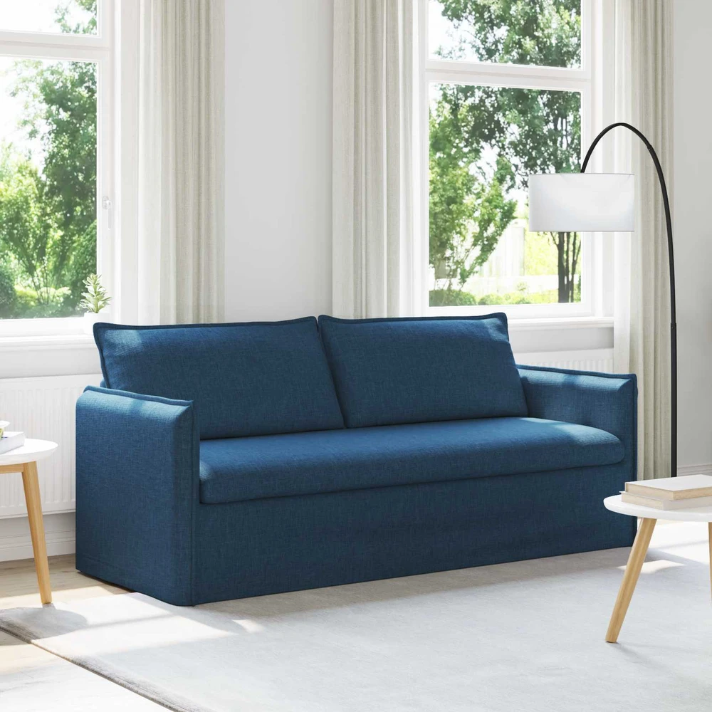 Sofa Mėlyna 195 x 82 x 85 cm Metalas