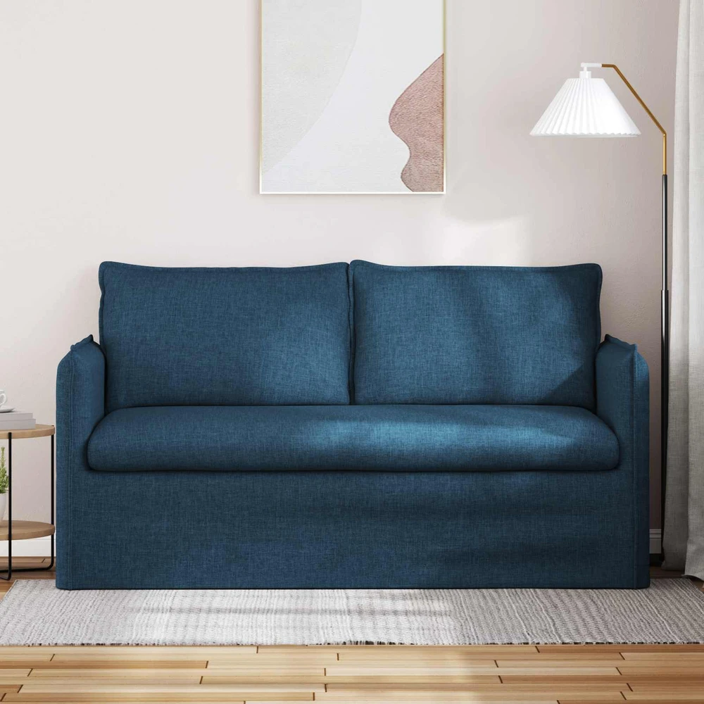 Sofa Mėlyna 195 x 82 x 85 cm Metalas