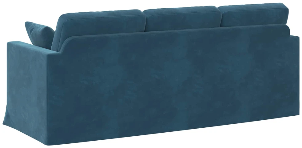 Sofa Mėlyna 198 x 78 x 80 cm Aksomas