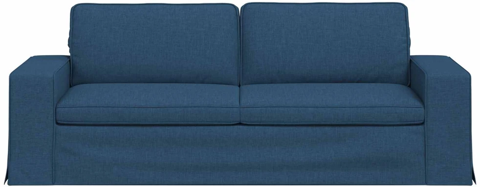 Sofa Mėlyna 222 x 80 x 82 cm Metalas