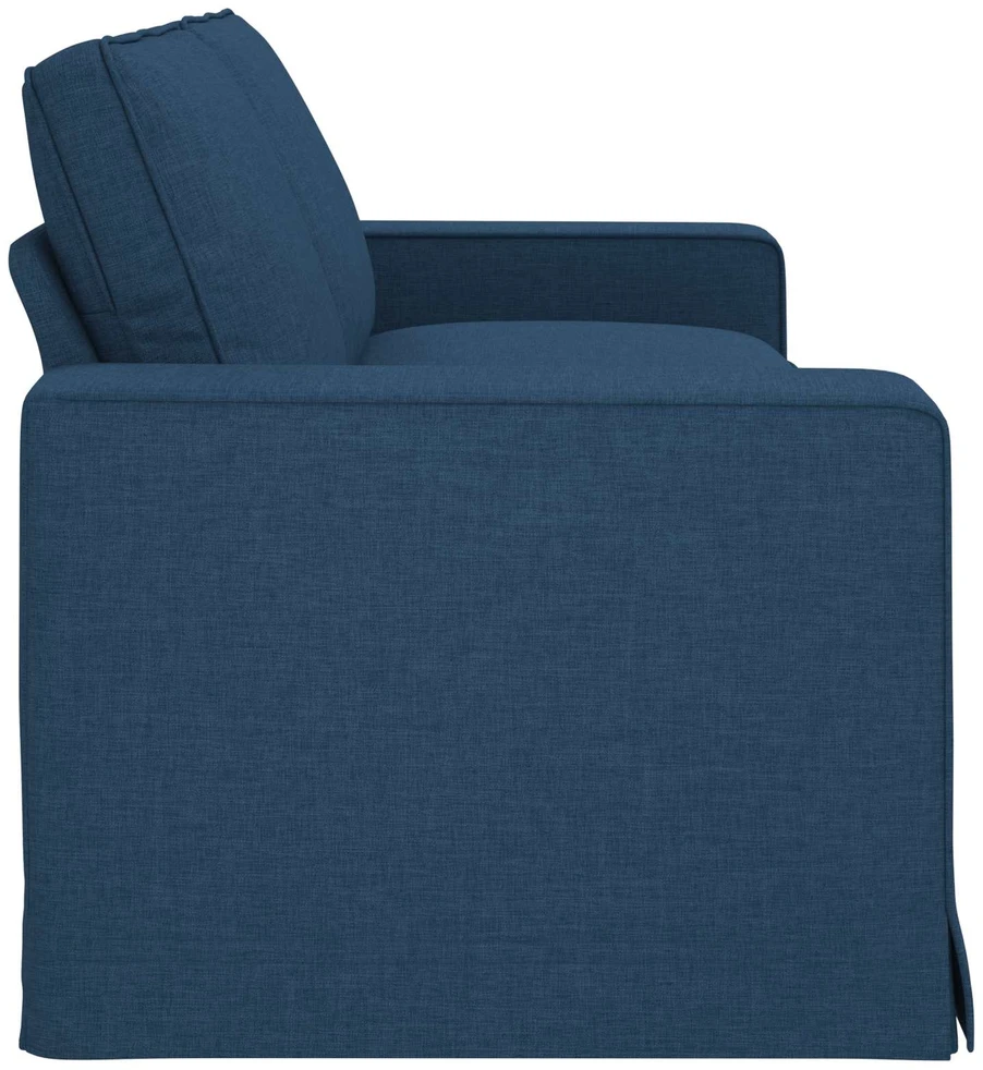 Sofa Mėlyna 222 x 80 x 82 cm Metalas
