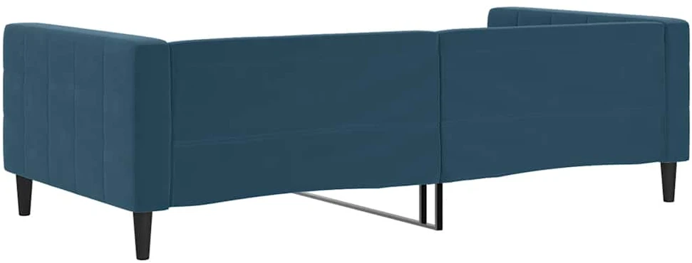 Sofa, mėlynos spalvos, 100x200cm, aksomas