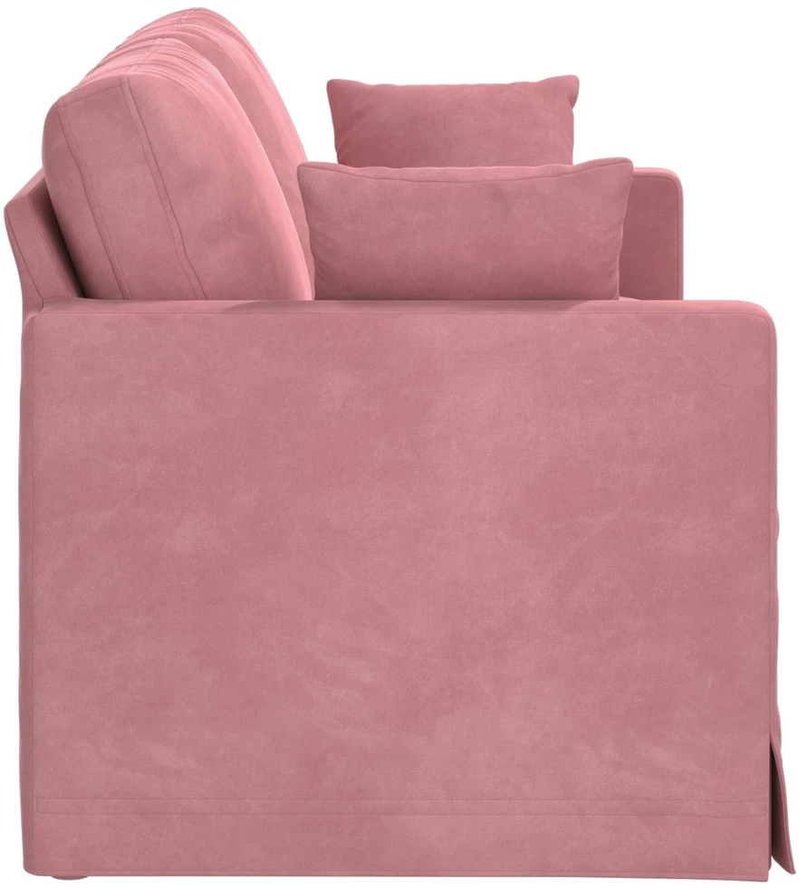 Sofa Rožinė 158 x 78 x 80 cm Aksomas