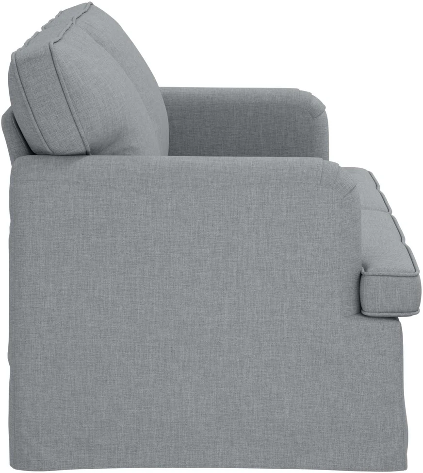 Sofa Šviesiai pilka 142 x 80 x 85 cm Metalas