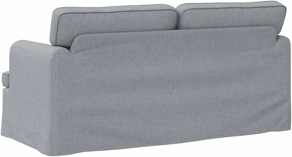 Sofa Šviesiai pilka 142 x 80 x 85 cm Metalas