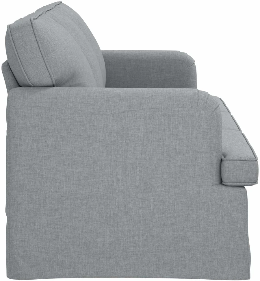 Sofa Šviesiai pilka 142 x 80 x 85 cm Metalas