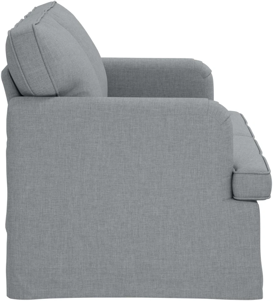 Sofa Šviesiai pilka 142 x 80 x 85 cm Metalas