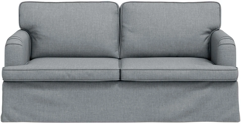 Sofa Šviesiai pilka 142 x 80 x 85 cm Metalas