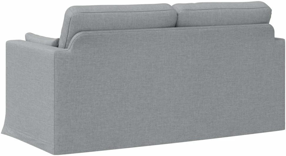 Sofa Šviesiai pilka 158 x 78 x 80 cm Metalas