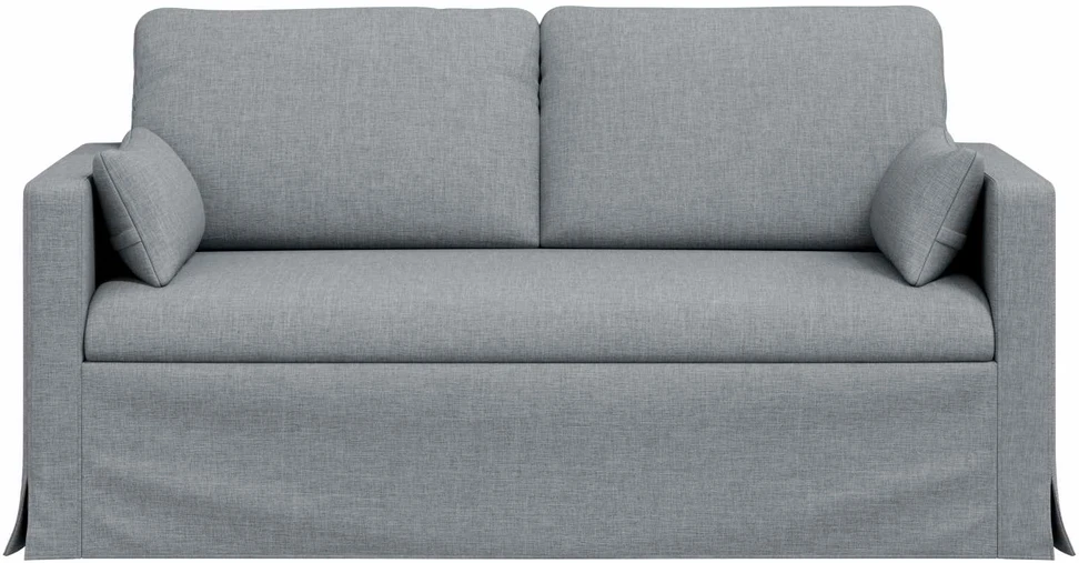 Sofa Šviesiai pilka 158 x 78 x 80 cm Metalas