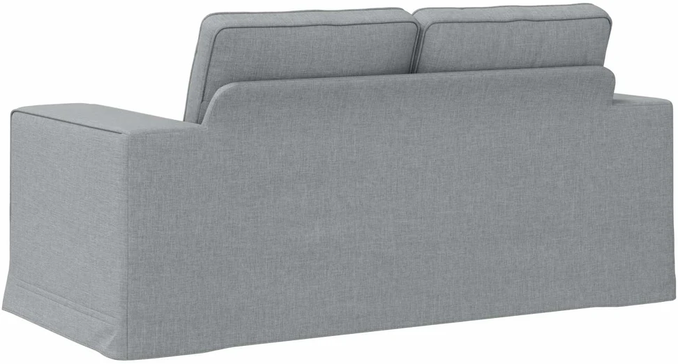 Sofa Šviesiai pilka 162 x 80 x 82 cm Metalas