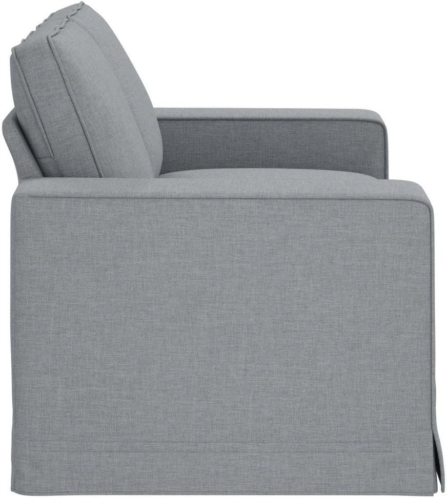 Sofa Šviesiai pilka 162 x 80 x 82 cm Metalas