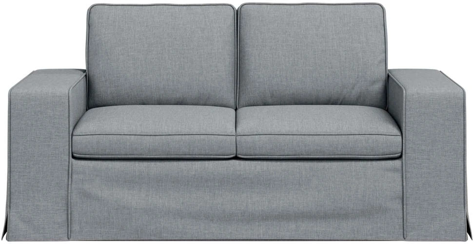 Sofa Šviesiai pilka 162 x 80 x 82 cm Metalas