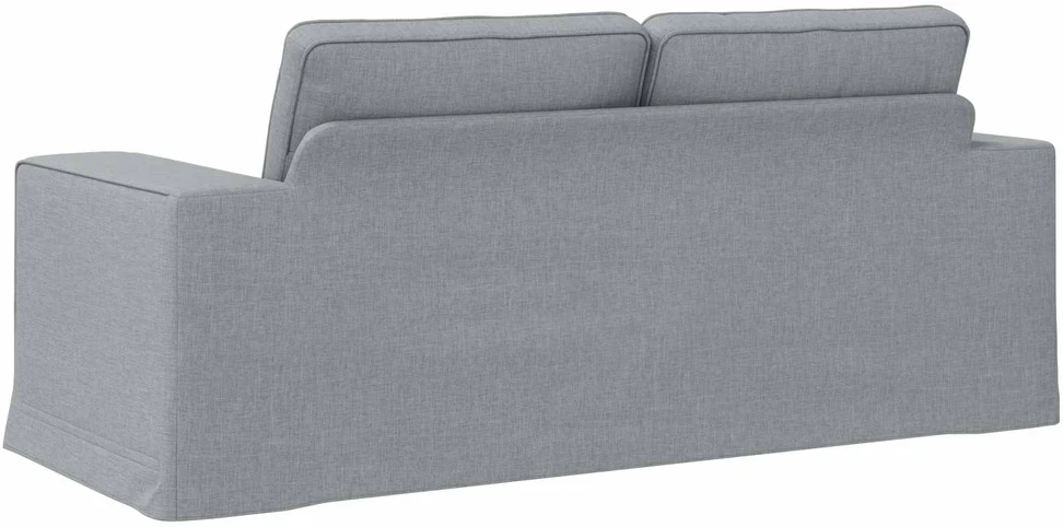 Sofa Šviesiai pilka 182 x 80 x 82 cm Metalas