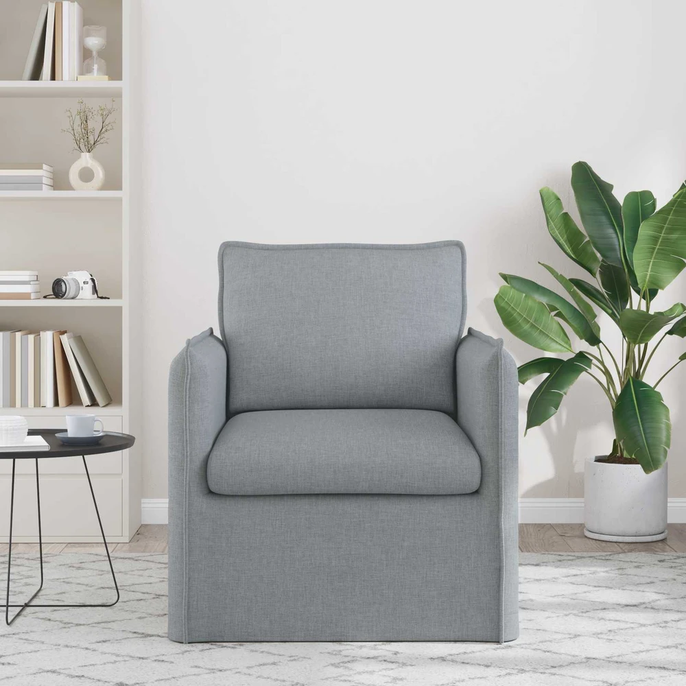 Sofa Šviesiai pilka 75 x 82 x 85 cm audinys
